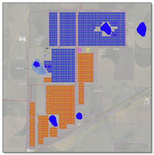 Dawn project site layout